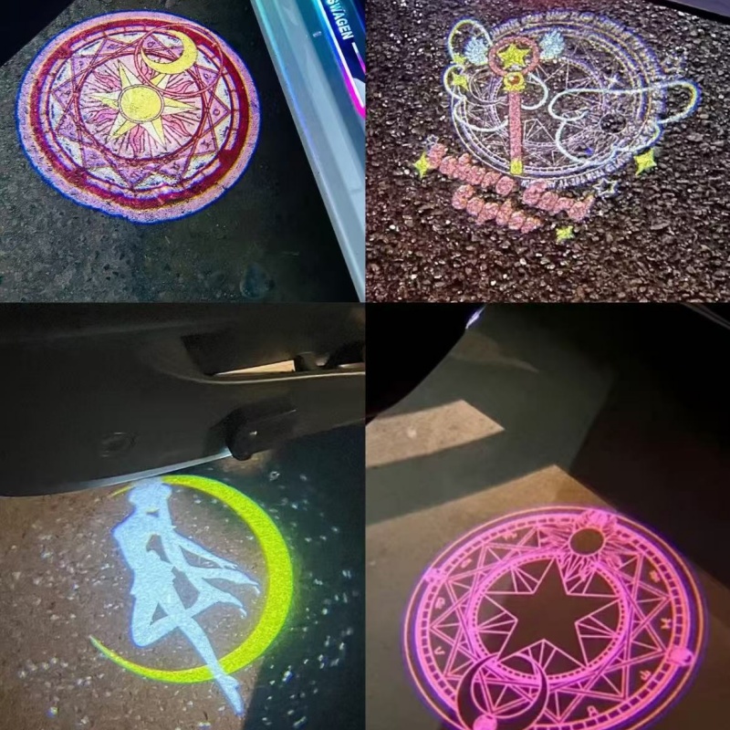 Motorcycle Parts - Sailor Moon Anime Car Welcome Light