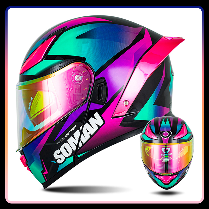 DOT Approved Full Face Motorcy - Modular Flip Up Motorcycle Helmet Dot Approved 评论和价格