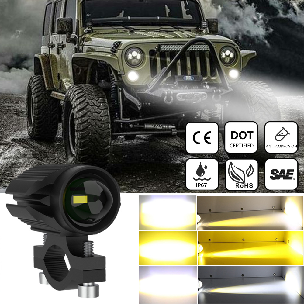 Additional Led Headlights For  - Universal Motorcycle Led Headlight Projector 评论和价格