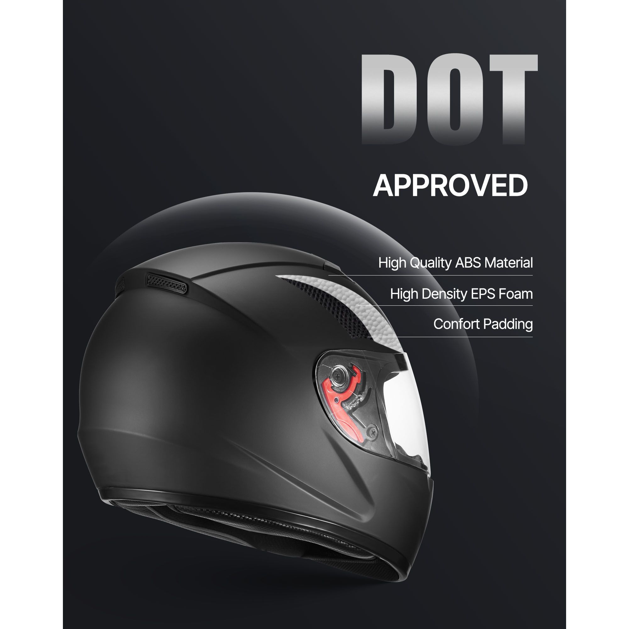 Motorcycle Helmet, Full Face,  - Dual Visor Motorcycle Racing Helmet 评论和价格