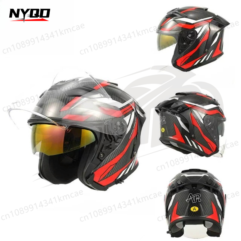 Carbon Fiber Motorcycles Helme - Carbon Fiber Lightweight Motorcycle Helmet 评论和价格