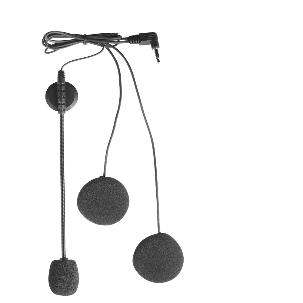 3.5MM Earphone Microphone Acce - Universal Motorcycle Helmet Intercom Headset 评论和价格