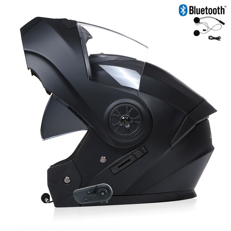 Bluetooth Men's Motorcycle Hel - Full Face Motorcycle Helmet With Bluetooth 评论和价格
