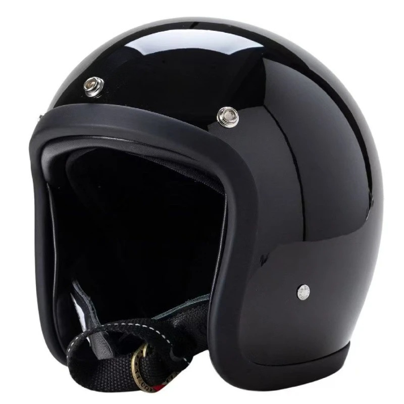 Japanese Korea Style Open Face - Vintage Open Face Retro Helmet 评论和价格