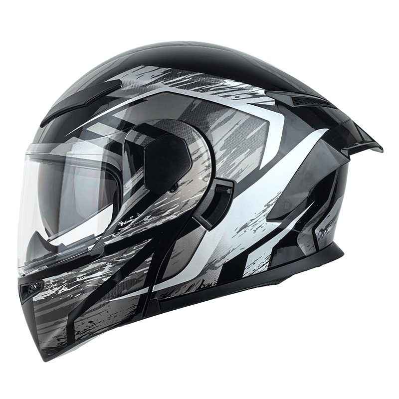 Dual Visor Modular Flip Up Mot - Modular Flip Up Motorcycle Helmet Dot Approved 评论和价格