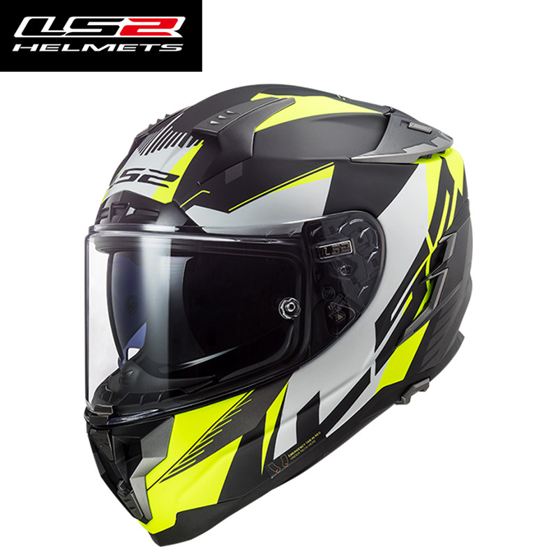 LS2 Challenger FF327 FF800 Ful - Dual Visor Motorcycle Racing Helmet 评论和价格