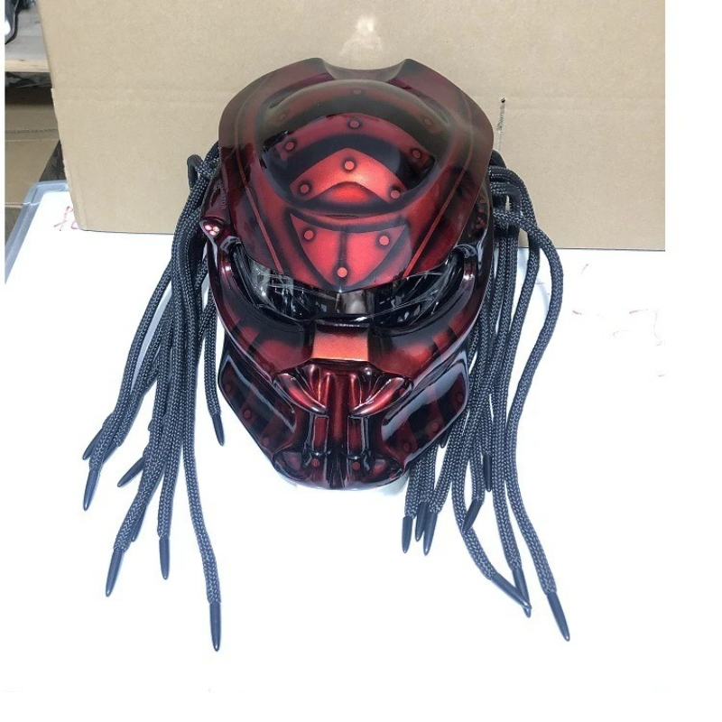 HOT Racing Predator Carbon Fib - Custom Predator Motorcycle Helmet 评论和价格