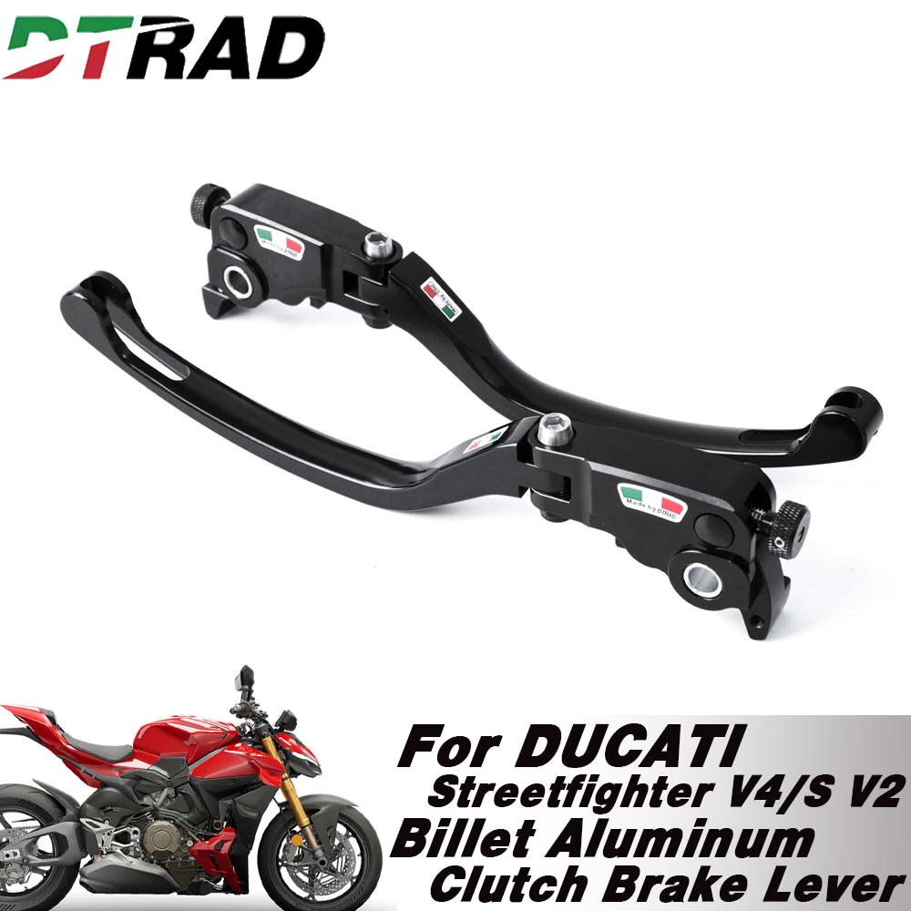For DUCATI Panigale/Streetfigh - Cnc Aluminum Adjustable Brake Clutch Levers 评论和价格