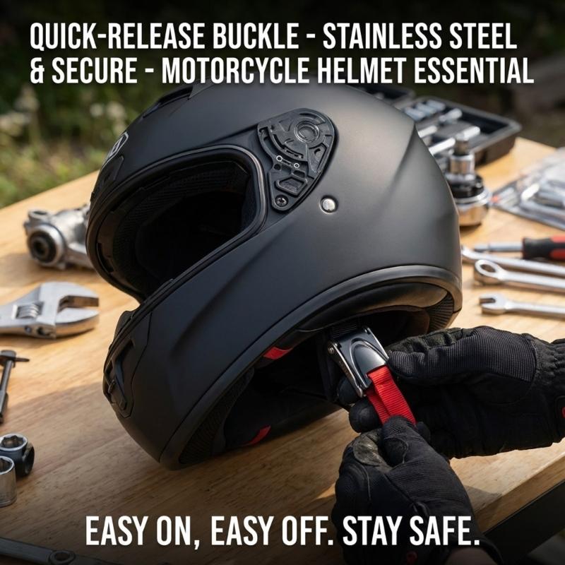G7NA Motorcycle Helmets necess - Quick Release Buckle Motorcycle Helmet 评论和价格