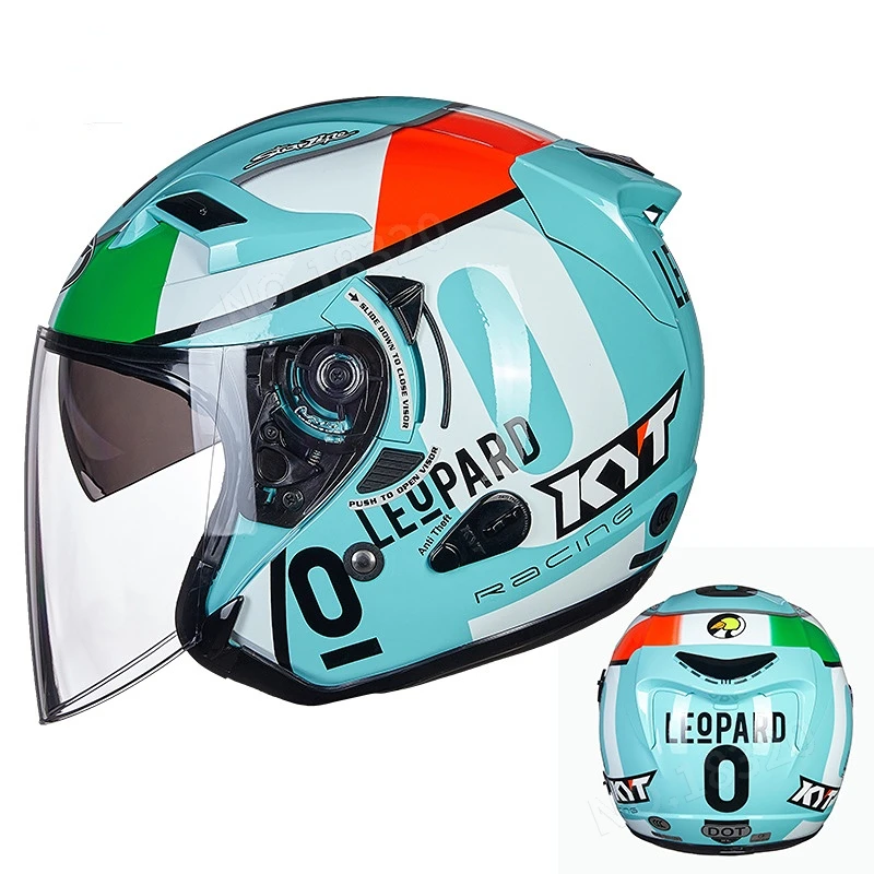 KYT Motorcycle Helmet Jet Vint - Vintage Open Face Retro Helmet 评论和价格