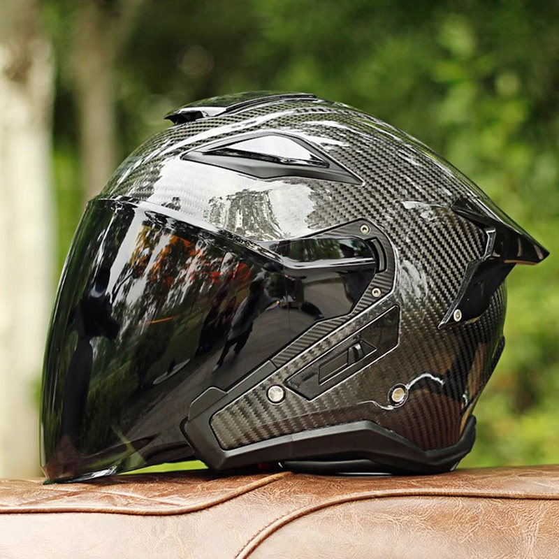 GSB Carbon Fiber Motorcycle He - Carbon Fiber Lightweight Motorcycle Helmet 评论和价格