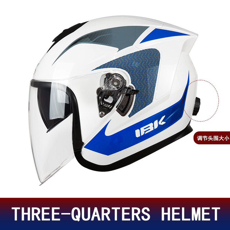 Dual Lens 3/4 Half Face Motorc - Motorcycle Helmet Inner Sun Visor Lens 评论和价格