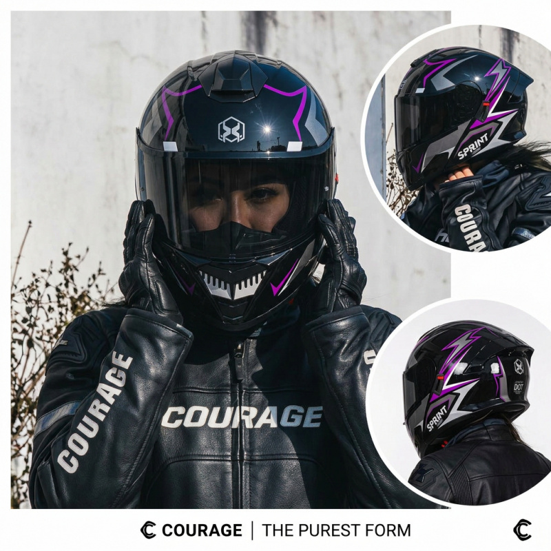 DOT Approved Modular Flip Up F - Modular Flip Up Motorcycle Helmet Dot Approved 评论和价格