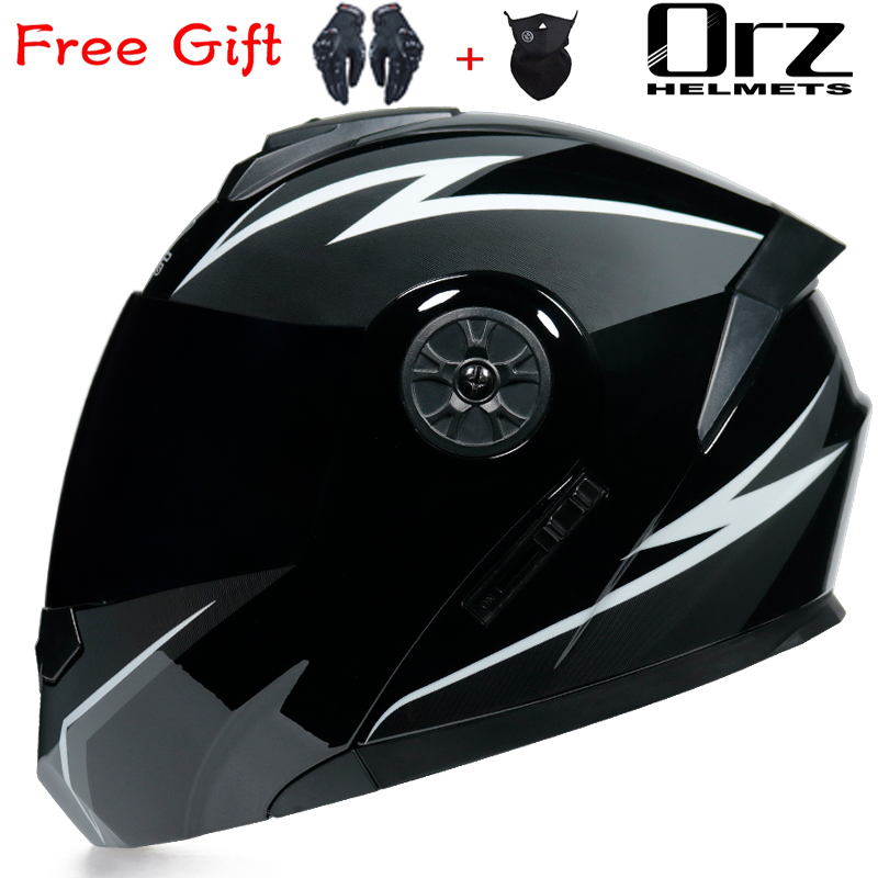 ORZ-161 Latest DOT Approved Sa - Modular Flip Up Motorcycle Helmet Dot Approved 评论和价格