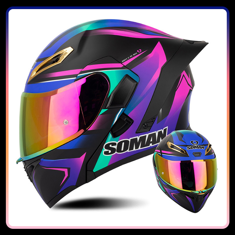 Men Women Motorcycle Helmets F - Modular Flip Up Motorcycle Helmet Dot Approved 评论和价格
