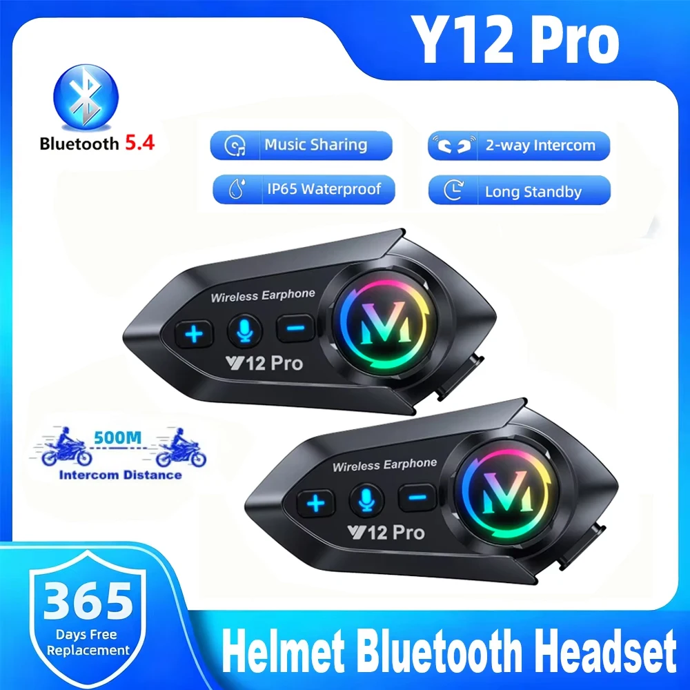 Y12 Pro Motorcycle Helmet Blue - Full Face Motorcycle Helmet With Bluetooth 评论和价格