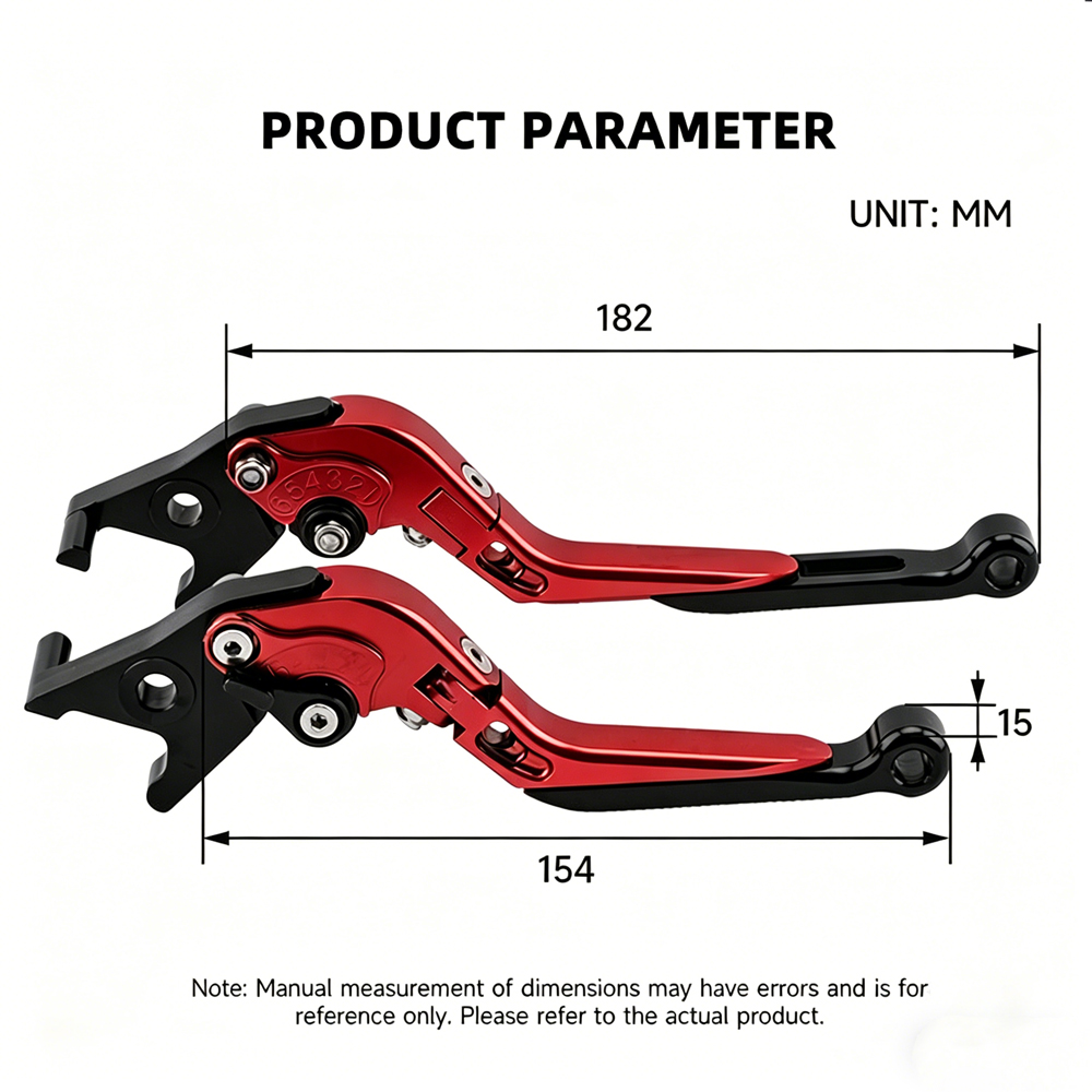 Motorcycle Accessories For YAM - Cnc Aluminum Adjustable Brake Clutch Levers 评论和价格