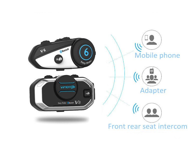 Vimoto V8 Motorcycle Helmet He - Full Face Motorcycle Helmet With Bluetooth 评论和价格