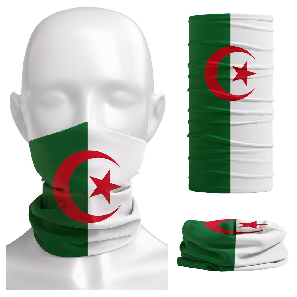 Algeria Flag Printed Bandana H - Riding Gear 评论和价格