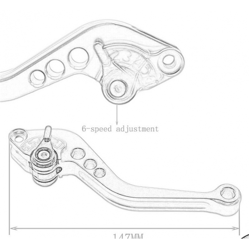 For BMW S1000RR S1000 RR S 100 - Cnc Aluminum Adjustable Brake Clutch Levers 评论和价格