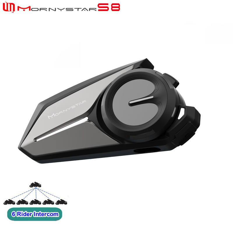 Mornystar S8 Bluetooth Motorcy - Universal Motorcycle Helmet Intercom Headset 评论和价格