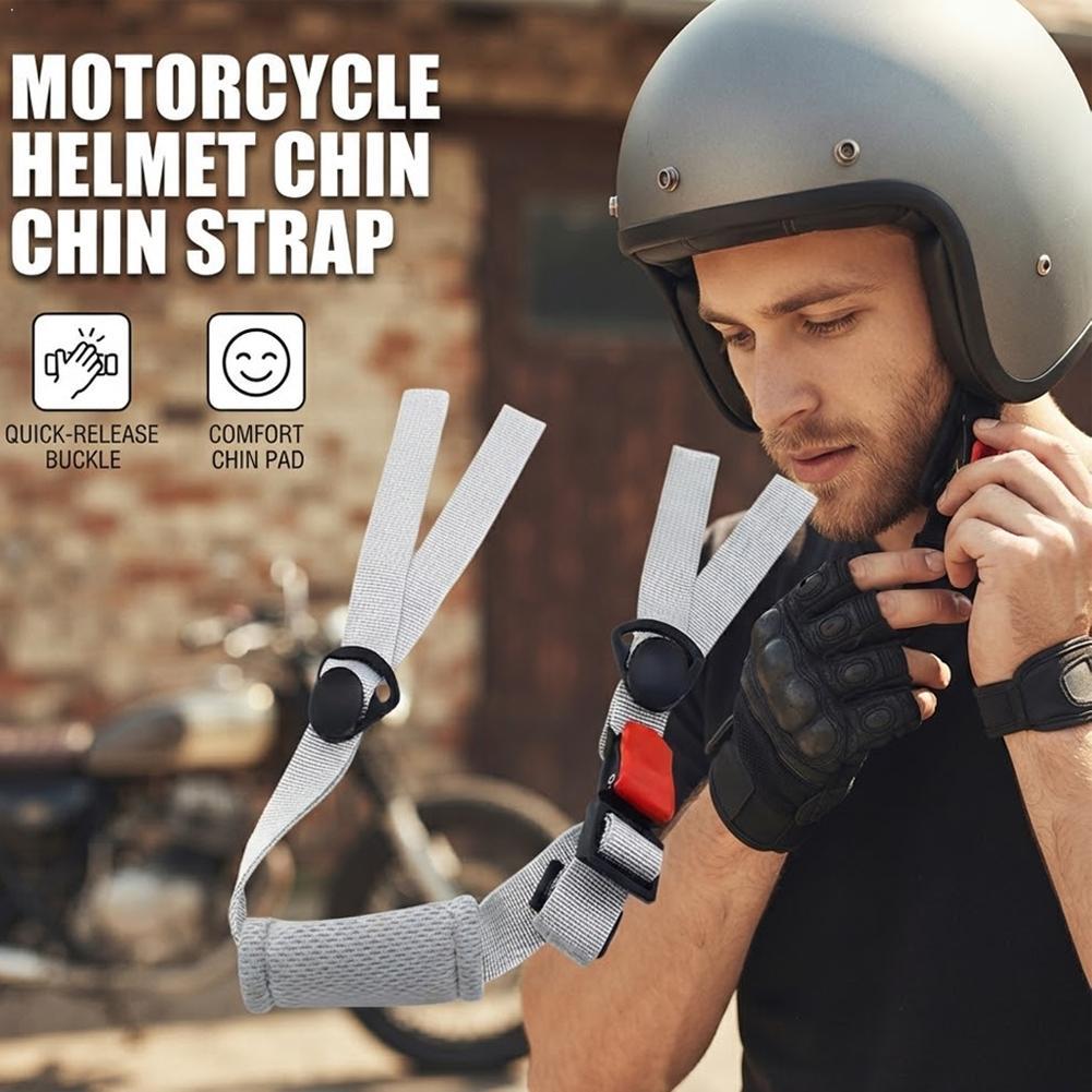 Universal Motorcycle Helmet Ch - Quick Release Buckle Motorcycle Helmet 评论和价格