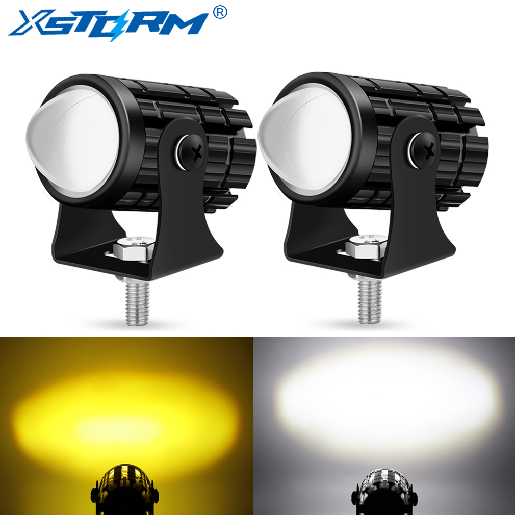 Universal Motorcycle LED Headl - Universal Motorcycle Led Headlight Projector 评论和价格