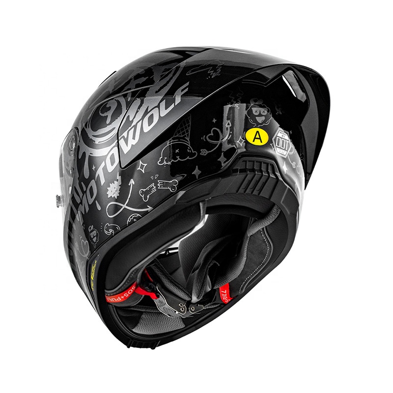 MOTOWOLF Modular Flip up Motor - Modular Flip Up Motorcycle Helmet Dot Approved 评论和价格
